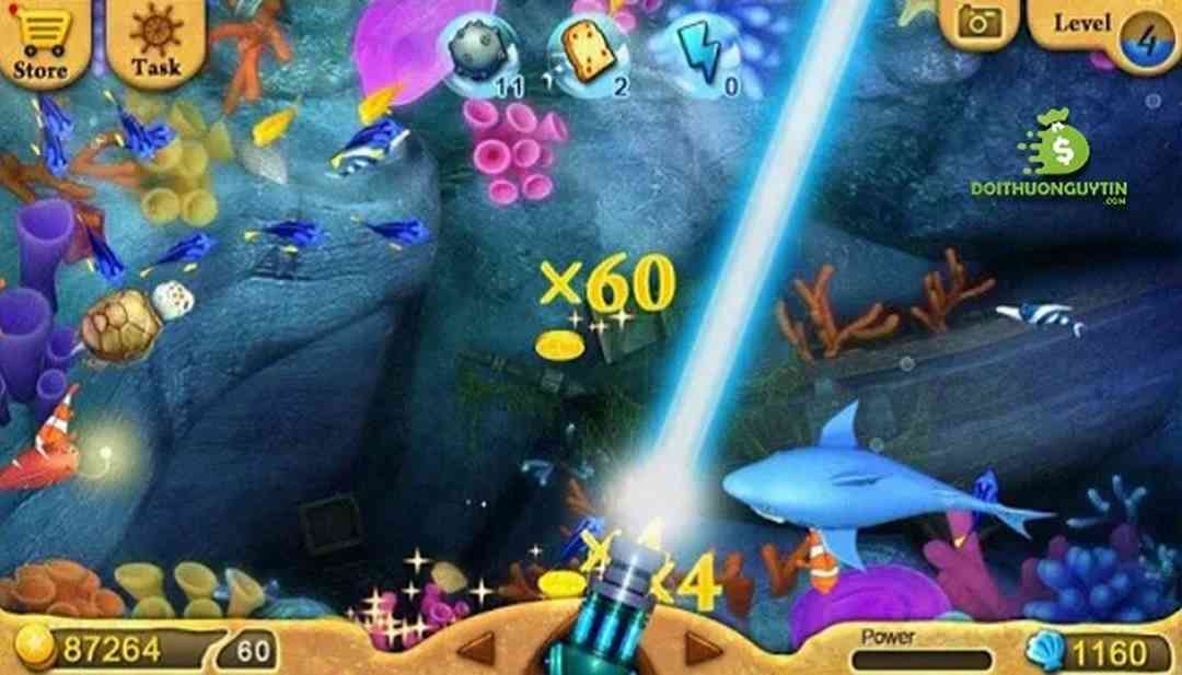 Game bắn cá online đem đến cho người chơi cảm giác chân thực