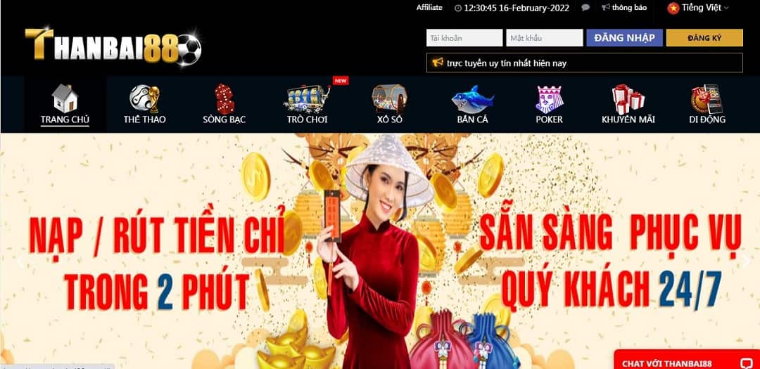 Nhà cái ThanBai88 – Sân chơi cá cược online uy tín hàng đầu 